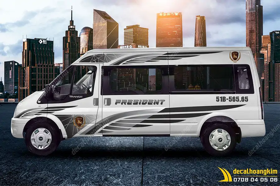 Tem Xe Ford Transit - FTS076 - Ảnh 1