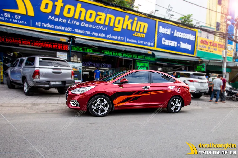 Tem Xe Hyundai Accent - HAC040 - Ảnh 1