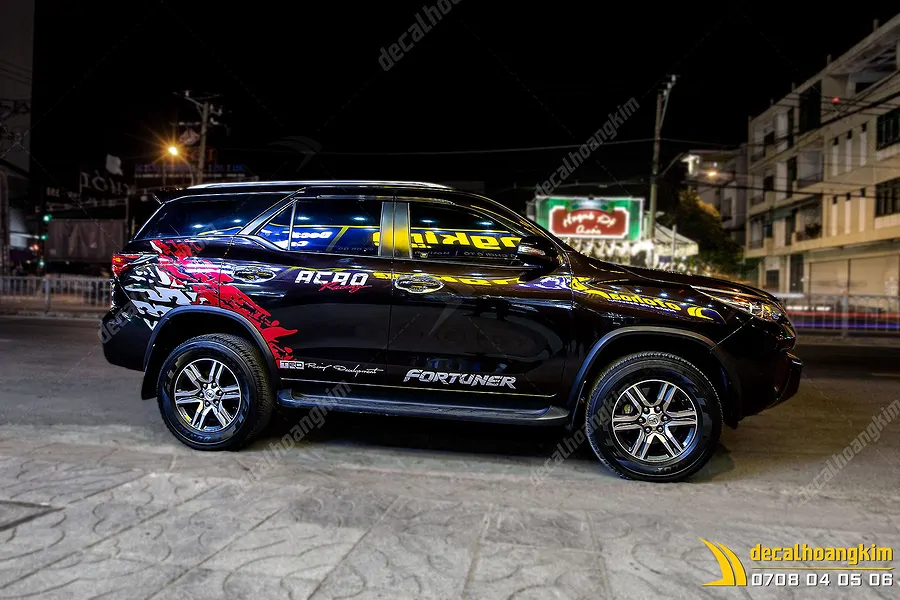 Tem Xe Toyota Fortuner - TFO109 - Ảnh 1