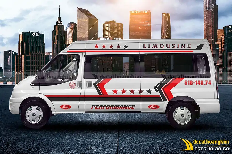 Tem Xe Ford Transit - FTS120 - Ảnh 1