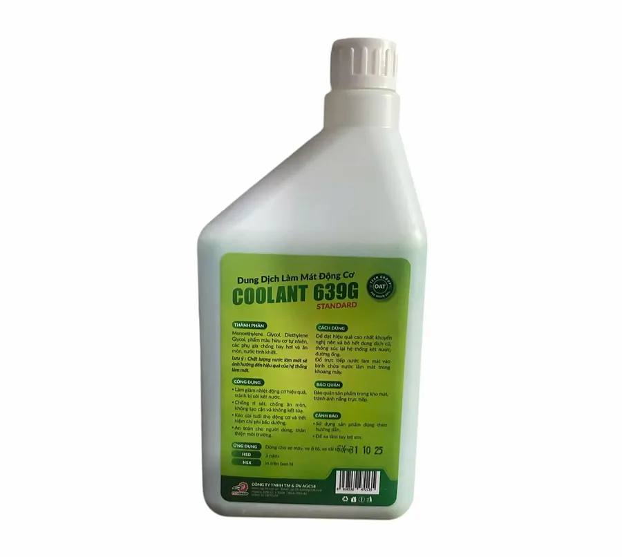 Chai Techgroup 639G Giải Nhiệt 1L Xanh - Ảnh 2
