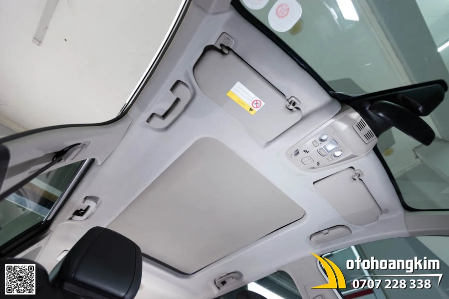 Phục hồi trần nỉ zin xe Peugeot  - Ảnh 1
