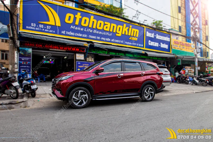 Tem Xe Toyota Rush - TRU015 - Ảnh 1