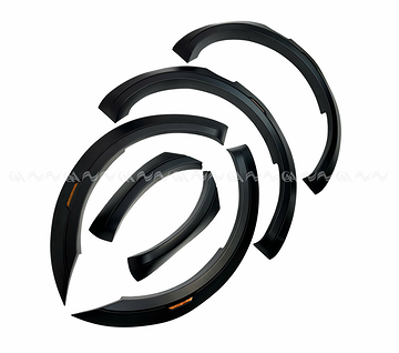 Ốp cua lốp Ranger 2017 - 2021 bản nhỏ kiểu led vàng