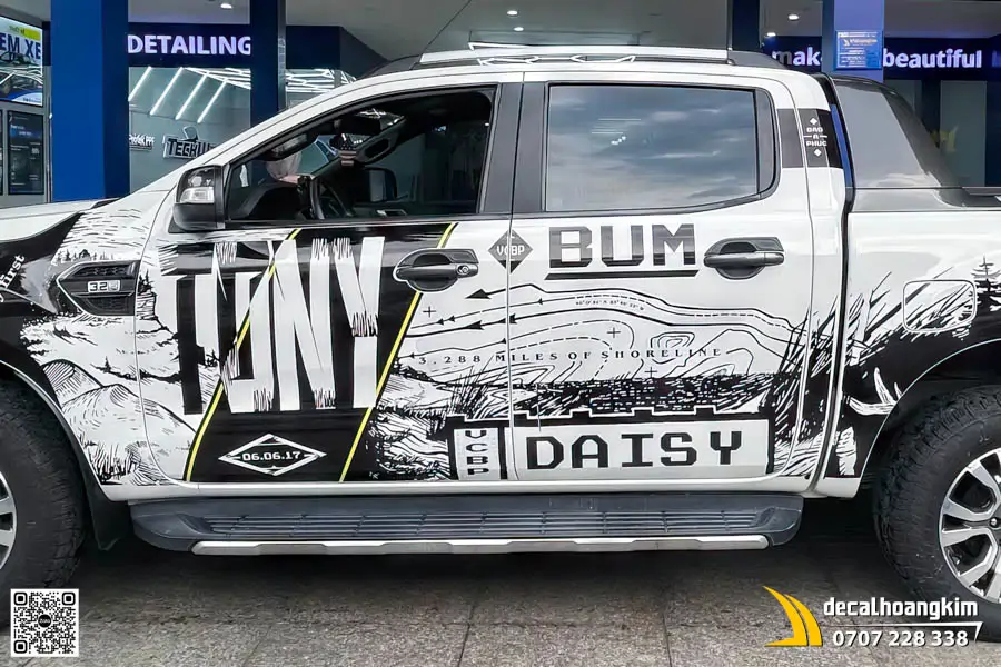 Dán Tem Xe Ranger – Phong Cách Thiết Kế Độc Quyền 
 - Ảnh 4