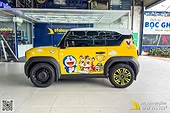 Tem Xe VF3 Doraemon và Hổ Con - Dễ Thương, Cá Tính