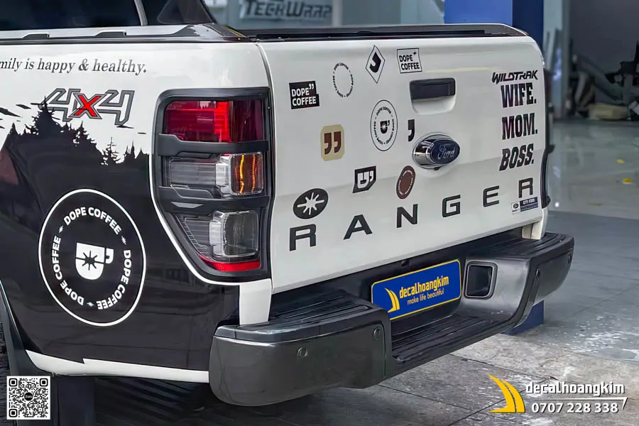 Dán Tem Xe Ranger – Phong Cách Thiết Kế Độc Quyền 
 - Ảnh 5