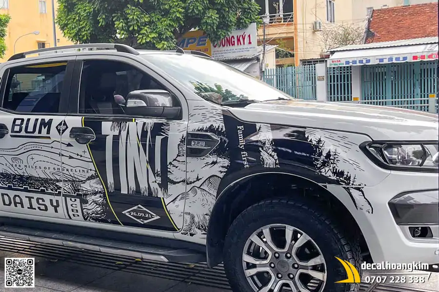 Dán Tem Xe Ranger – Phong Cách Thiết Kế Độc Quyền 
 - Ảnh 3