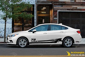 Tem Xe Chevrolet Cruze - CCR036