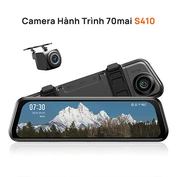 Camera hành trình gương 70mai S410
