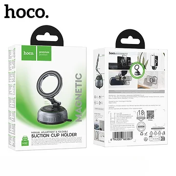 Giá đỡ điện thoại Hoco H92 nam châm hút chân không cao cấp 