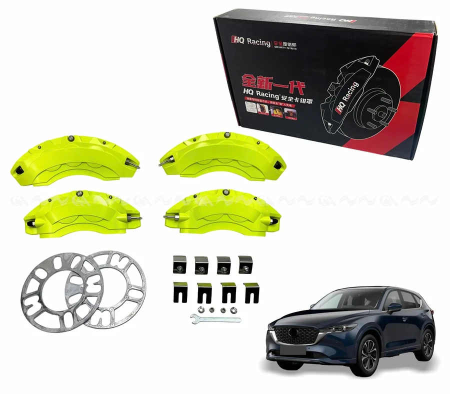 Ốp má phanh HQ Racing Cx5 2018 xanh chuối (Cx8) - Ảnh 1