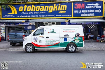 Tem Quảng Cáo Xe Thaco Frontier Tf450v - Thương Hiệu Ssammpack 