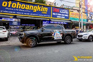 Dán Quảng Cáo Trên Xe Ô Tô - DDQC304