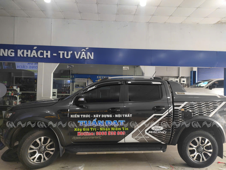 Ốp cua lốp Ranger bản nhỏ có lỗ cảm biến - Ảnh 5