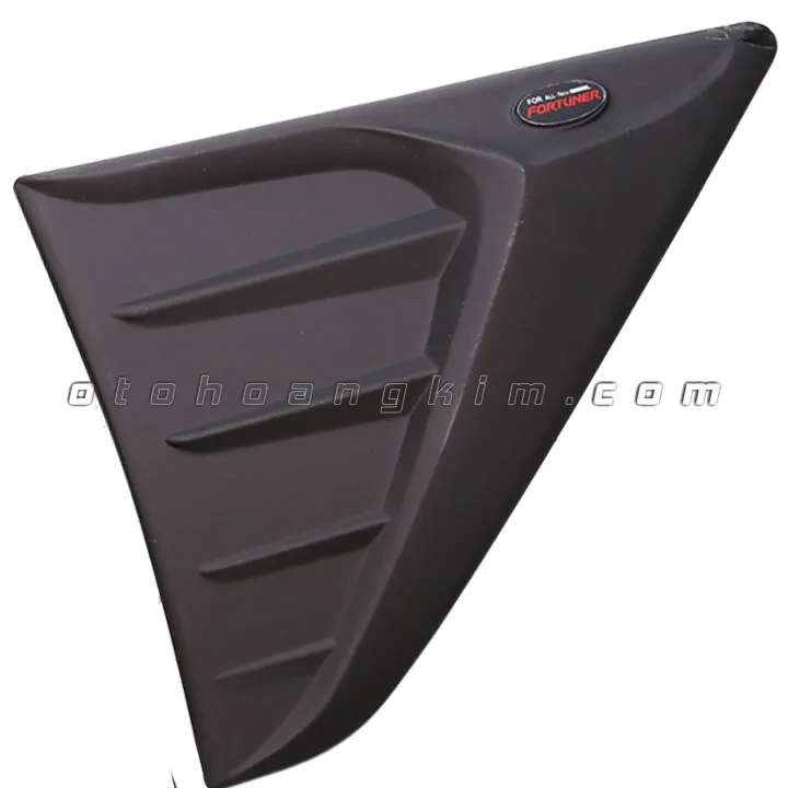Ốp mang cá Toyota Fortuner [2016-2021] đen - Ảnh 2