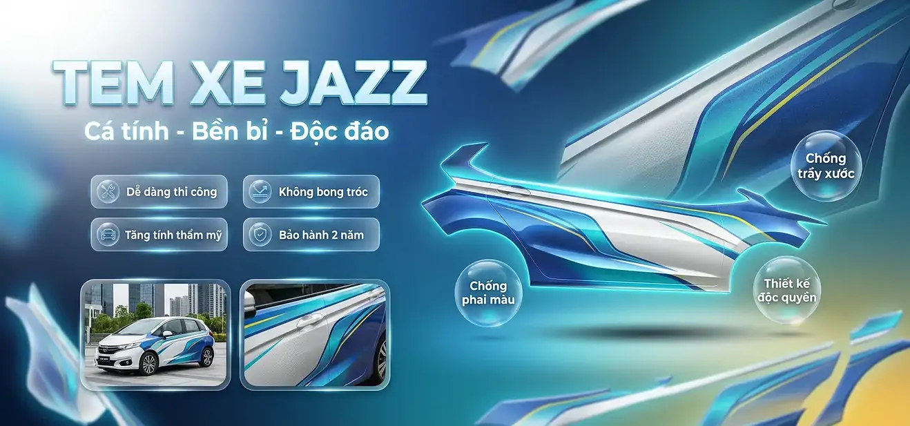 Tem Xe Honda Jazz
