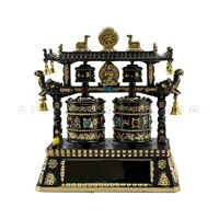 Tượng chuông đôi đen LS