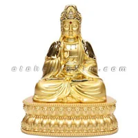 Tượng phật vàng quan âm tịnh tâm