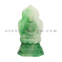 Tượng phật Quan Âm cẩm thạch