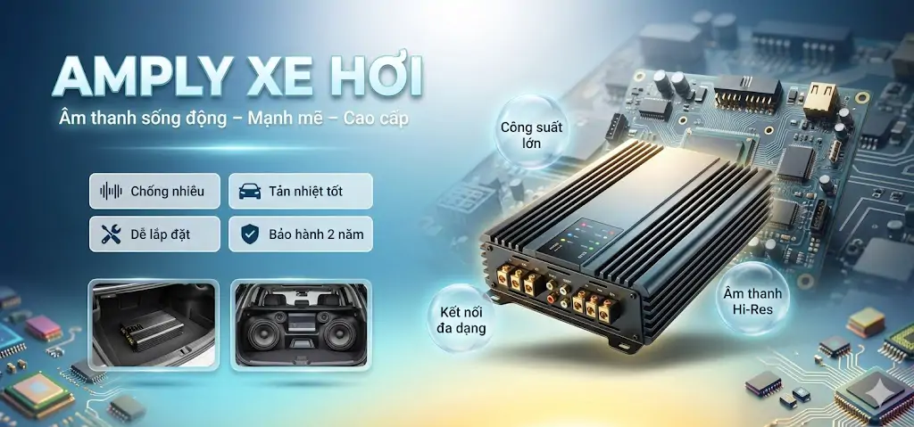 Amply xe hơi