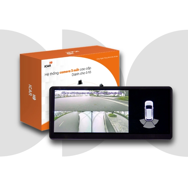 Camera 3 mắt Icar Elliview Y5 Premium 150 độ - Ảnh 1