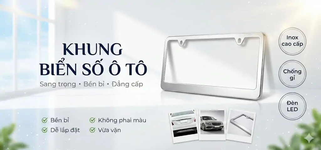 Khung Biển Số