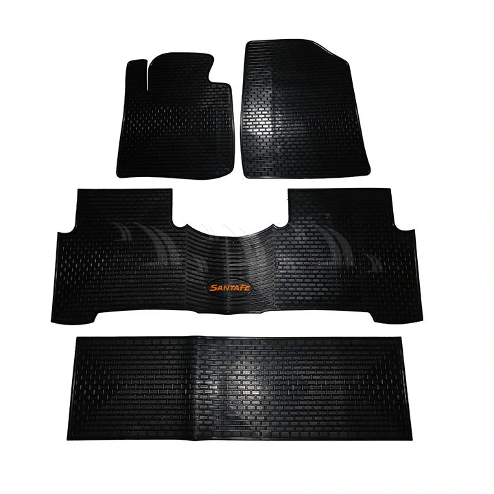 Thảm zin Hyundai Santafe [2013-2018] cao su - Ảnh 1
