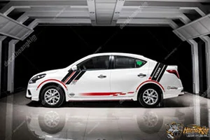 Tem Xe Nissan Sunny - NSU002