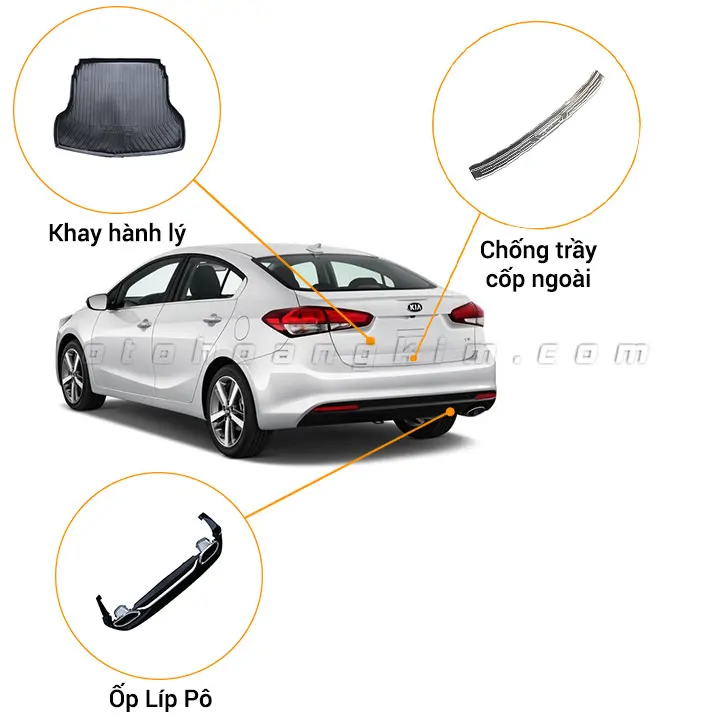13 phụ kiện xe Kia Cerato [2016-2018] - Ảnh 2