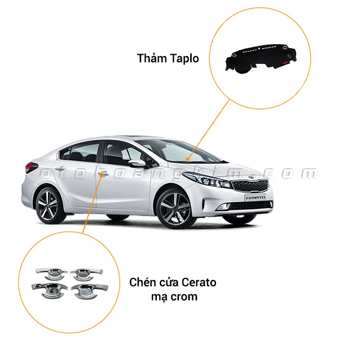13 phụ kiện xe Kia Cerato [2016-2018] - Ảnh 5