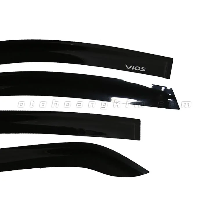 Vè che mưa Toyota Vios [2008-2013] đen - Ảnh 2