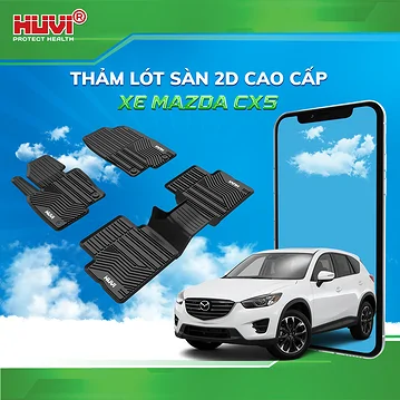 Thảm lót sàn Huvi ô tô Mazda Cx5 2D cao cấp