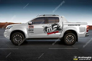 Tem Xe Chevrolet Colorado - CCL037