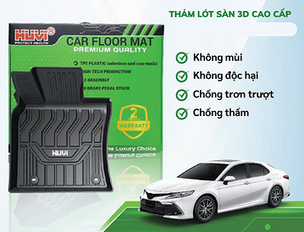 Thảm sàn Huvi Camry 2019-2023 đúc khuôn 