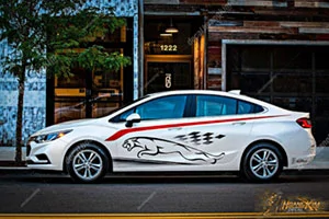 Tem Xe Chevrolet Cruze - CCR009