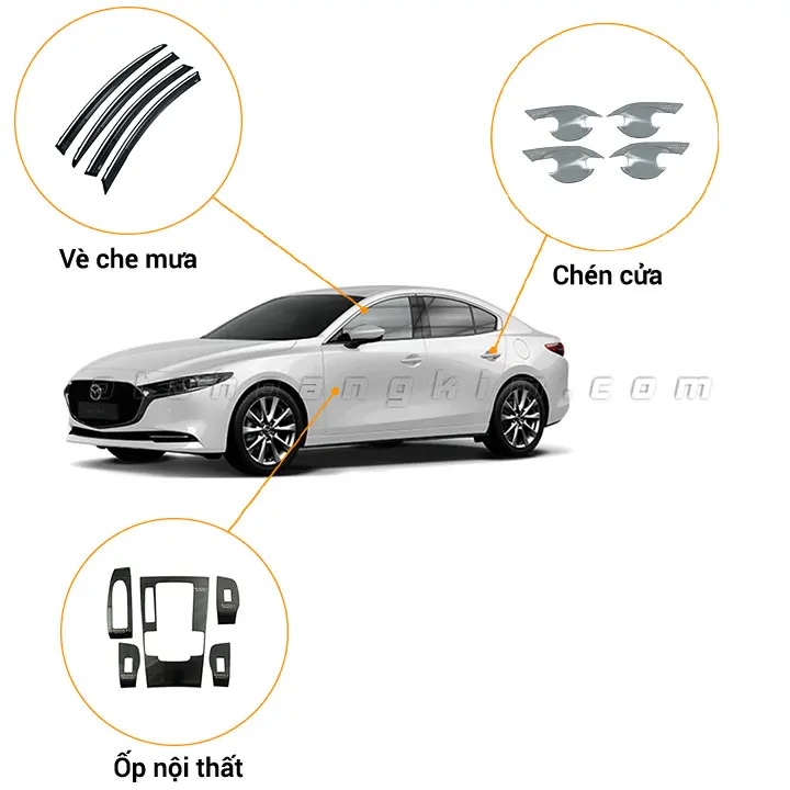 9 phụ kiện xe Mazda 3 [2020] - Ảnh 2