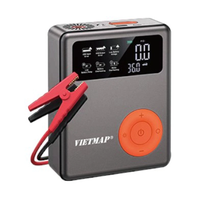 Kích Bình Bơm Lốp Vietmap DK-MF139 13000mAh - Ảnh 1