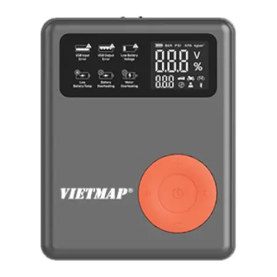 Kích Bình Bơm Lốp Vietmap DK-MF139 13000mAh - Ảnh 2