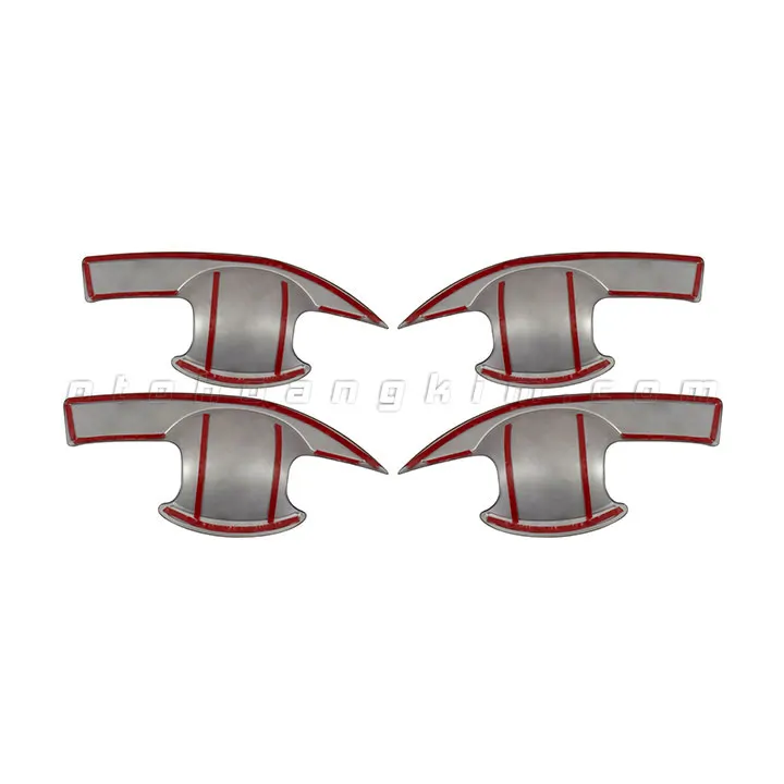 Chén cửa Mitsubishi Xpander [2018-2021] thép không gỉ - Ảnh 3
