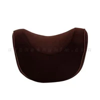 Gối cổ GC03 cao su non khúc xương lớn nâu