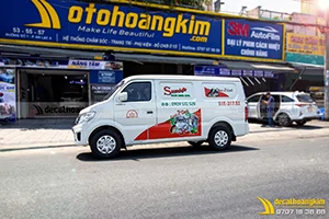 Dán Quảng Cáo Trên Xe Ô Tô - DQC318