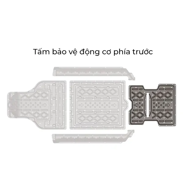 Ốp Bảo Vệ Động Cơ Icar Geely EX2 - Bảo Vệ Gầm Xe Toàn Diện - Ảnh 2