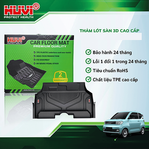 Thảm sàn Huvi Wuling Mini EV tràn viền 