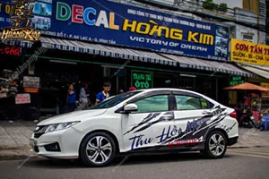 Tem Xe Honda City - HCT010