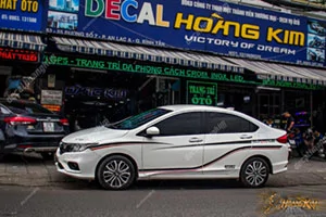 Tem Xe Honda City - HCT020
