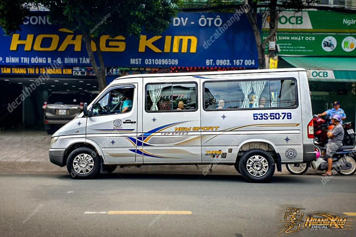 Tem Xe Mercedes Sprinter - MSP003 - Ảnh 1