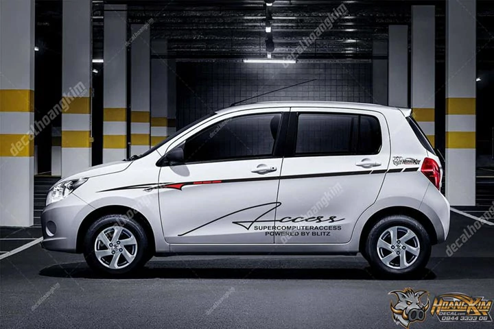 Tem Xe Suzuki Celerio - SCE002 - Ảnh 1