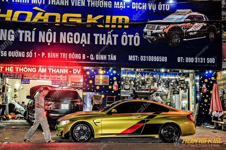 Tem Xe Bmw M4 - BMW001 - Ảnh 1