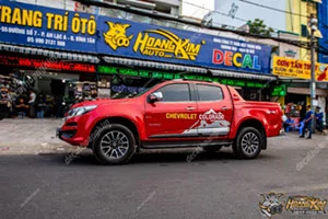 Tem Xe Chevrolet Colorado - CCL007